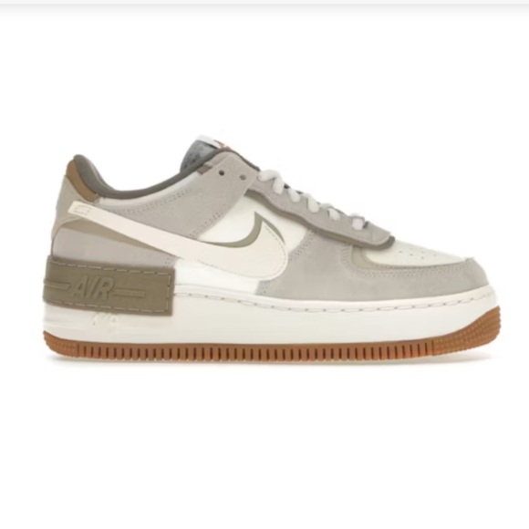 Women’s 8.5 Nike Air Force 1 Shadow 'Sail Pale Ivory' - Picture 1 of 9